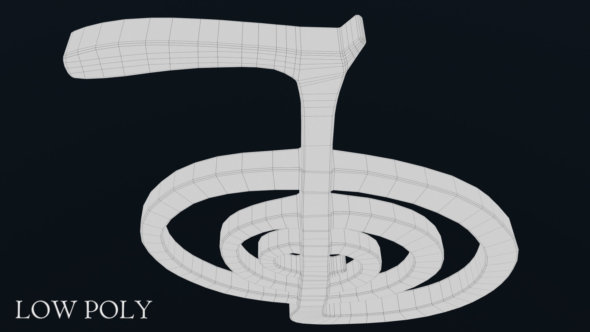 Cho Ku Rei Low-poly 3D model_61