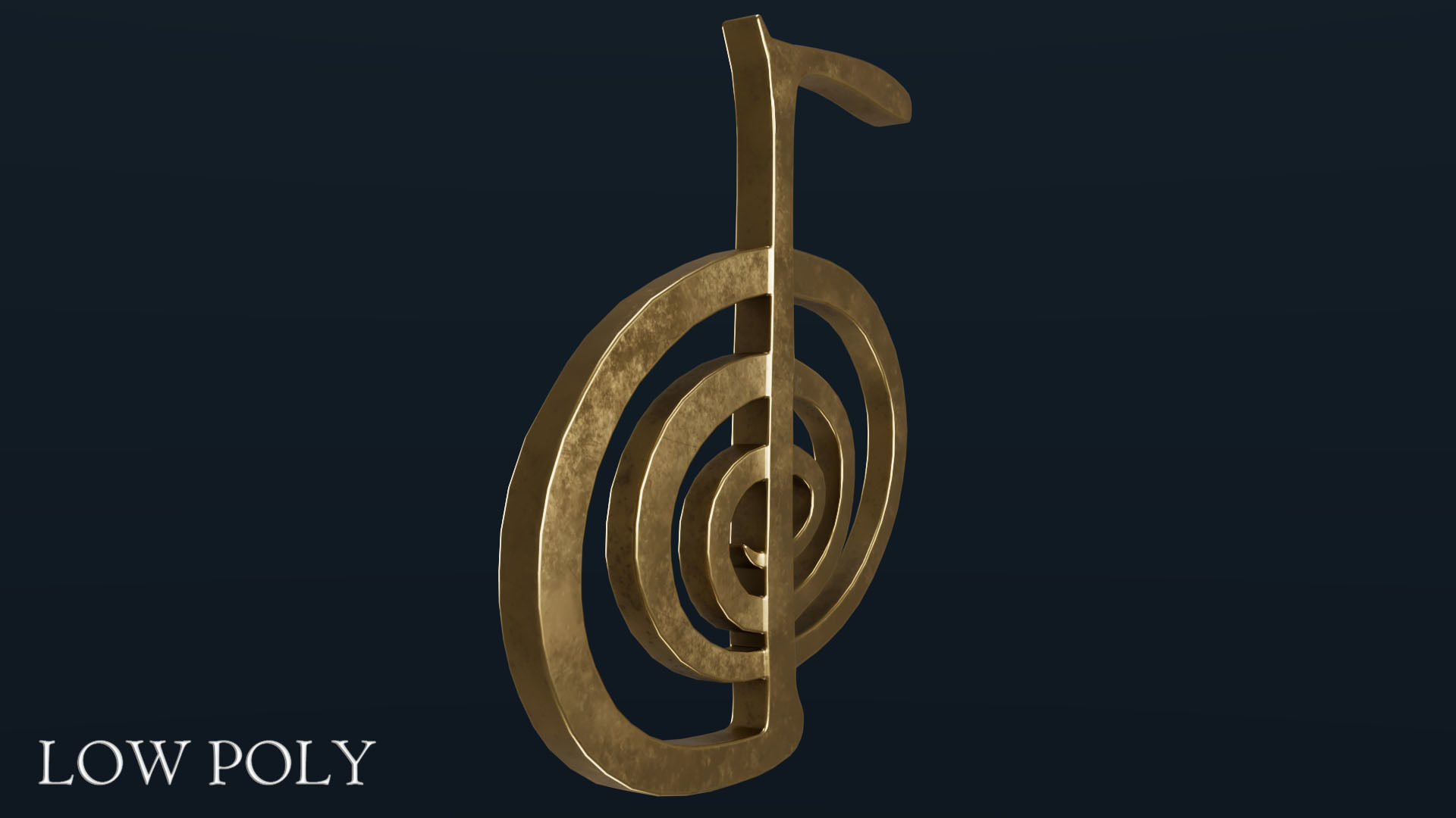 Cho Ku Rei Low-poly 3D model_51