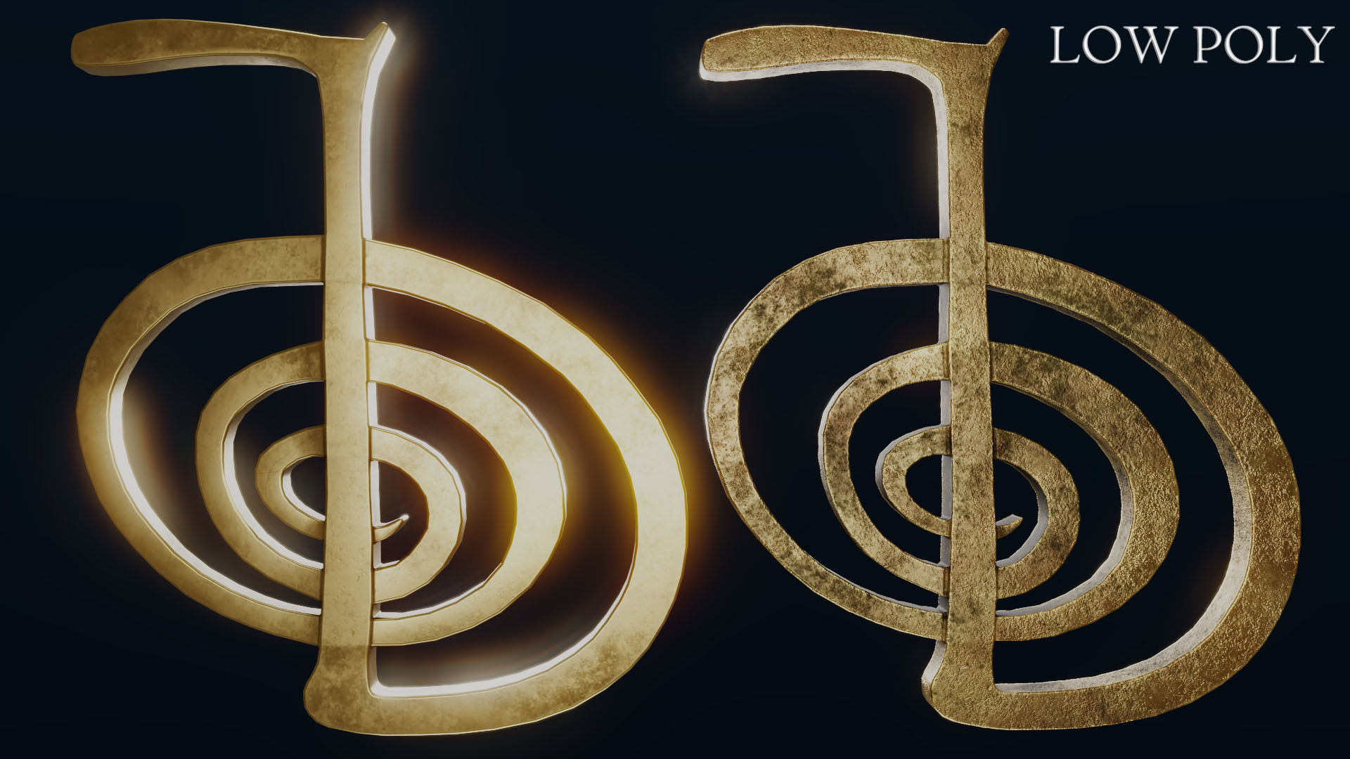 Cho Ku Rei Low-poly 3D model_75