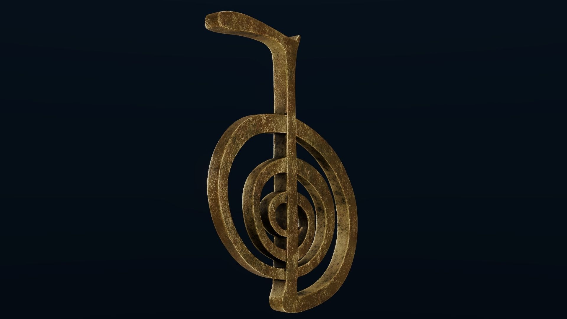 Cho Ku Rei Low-poly 3D model_8