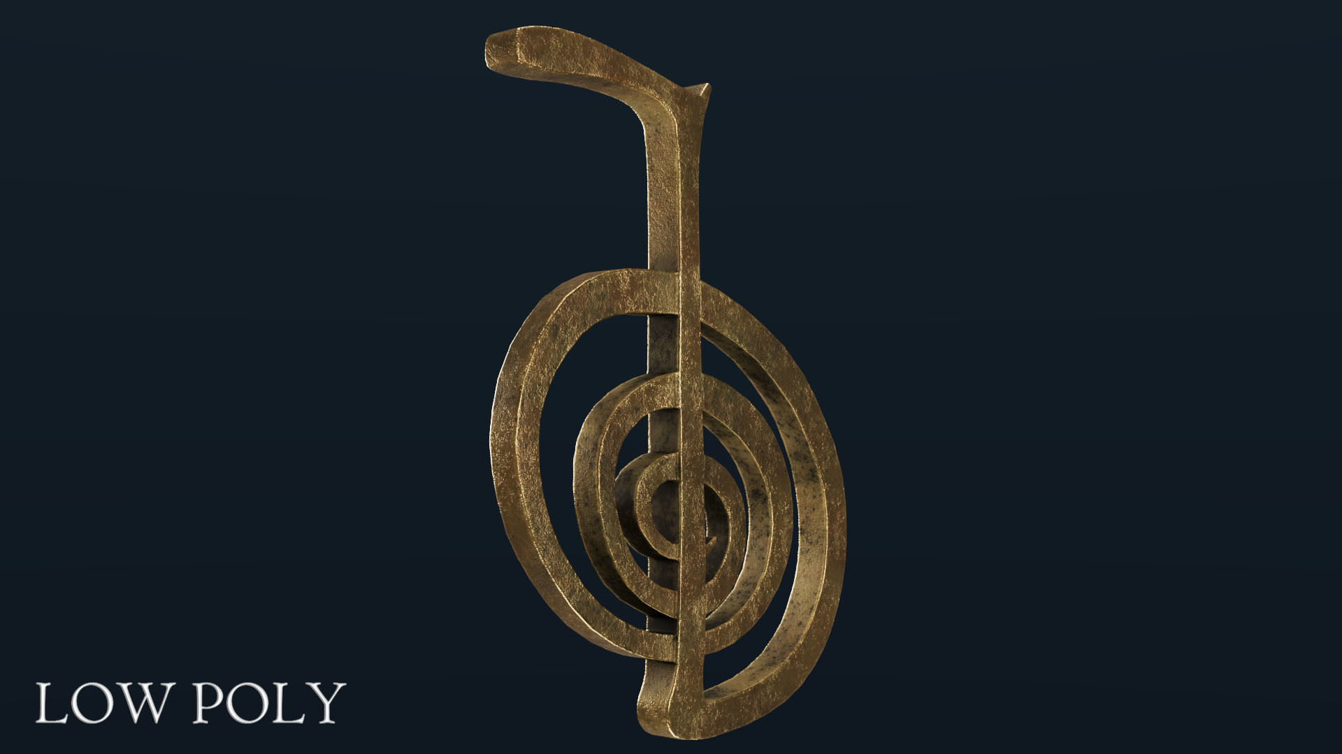 Cho Ku Rei Low-poly 3D model_44