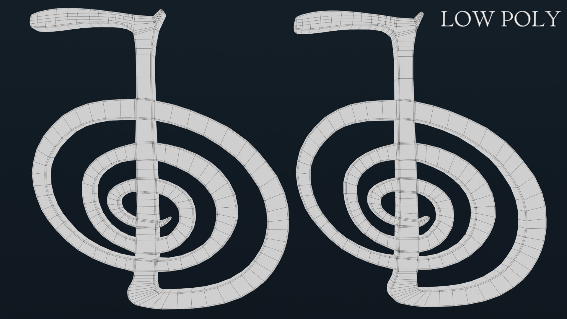 Cho Ku Rei Low-poly 3D model_76