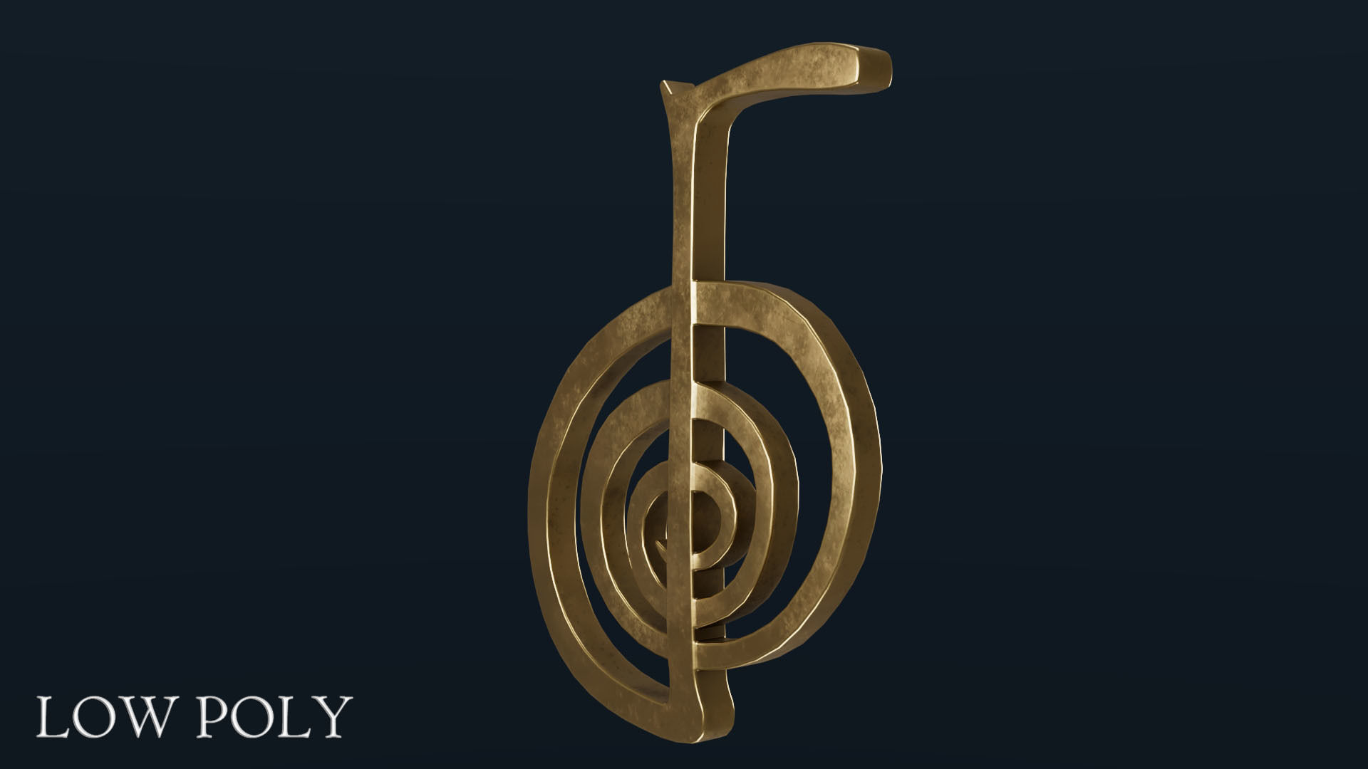 Cho Ku Rei Low-poly 3D model_48