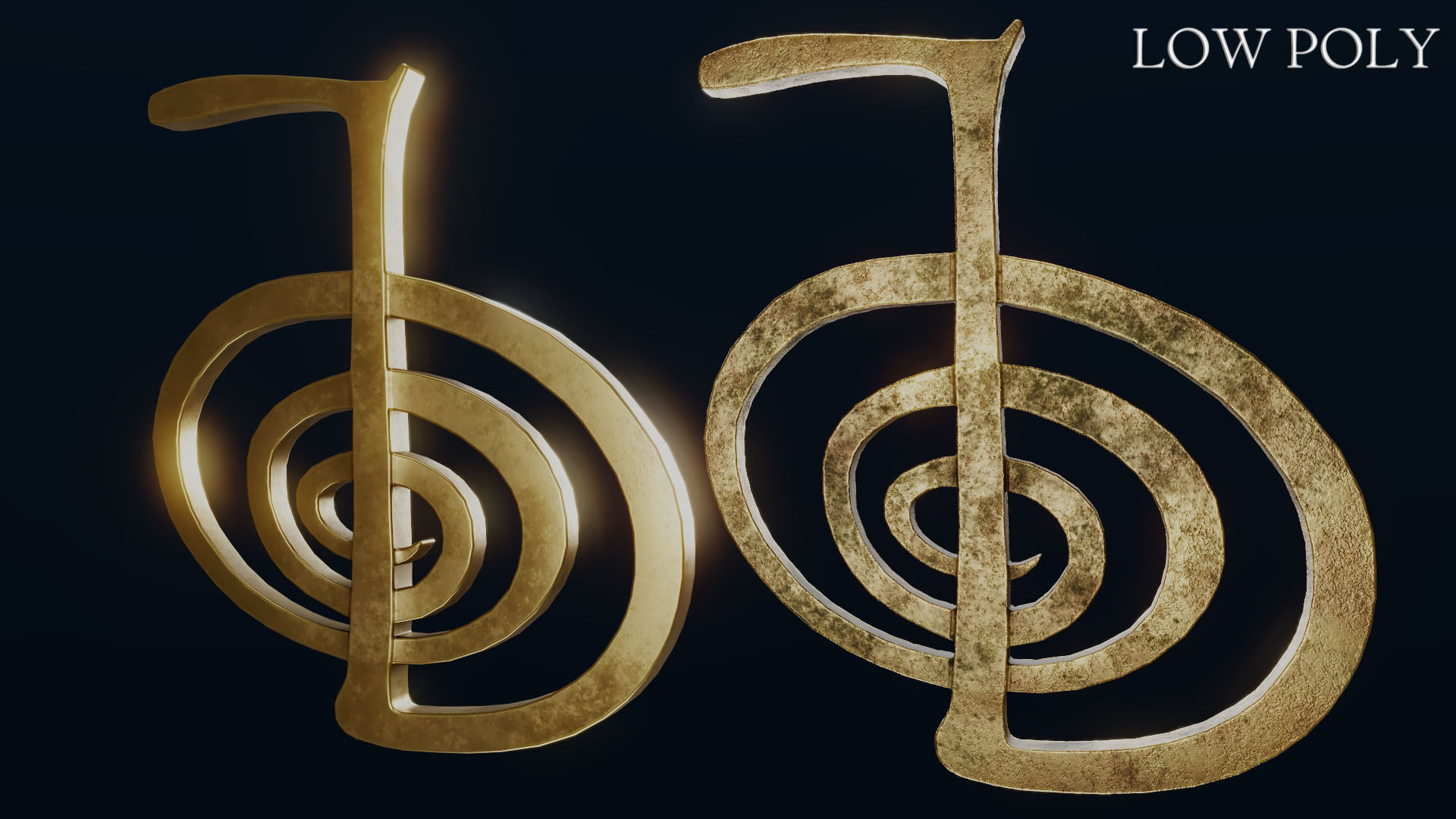 Cho Ku Rei Low-poly 3D model_91