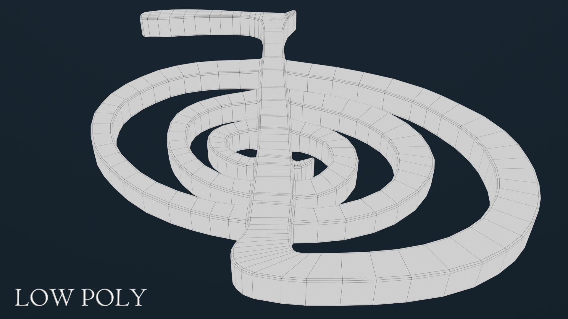 Cho Ku Rei Low-poly 3D model_67