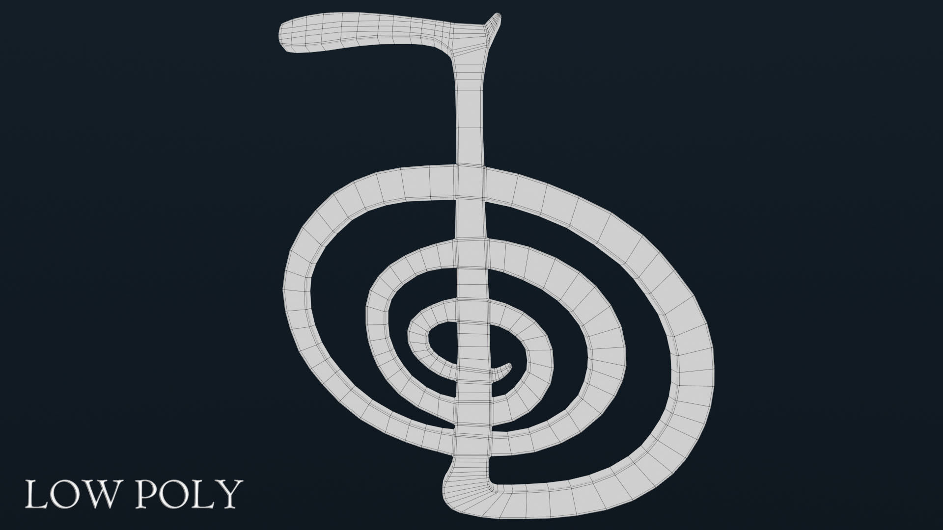 Cho Ku Rei Low-poly 3D model_43