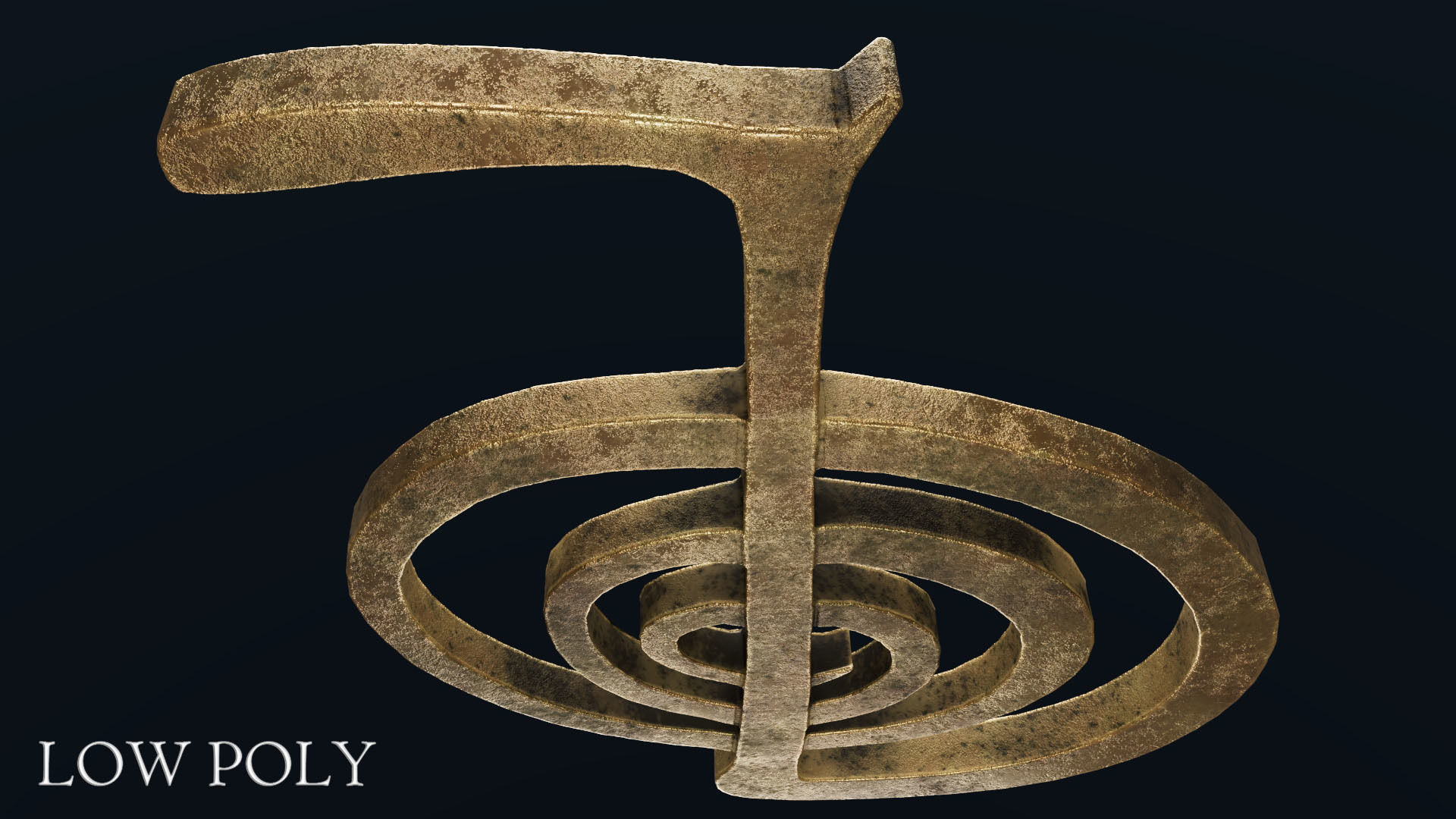 Cho Ku Rei Low-poly 3D model_59