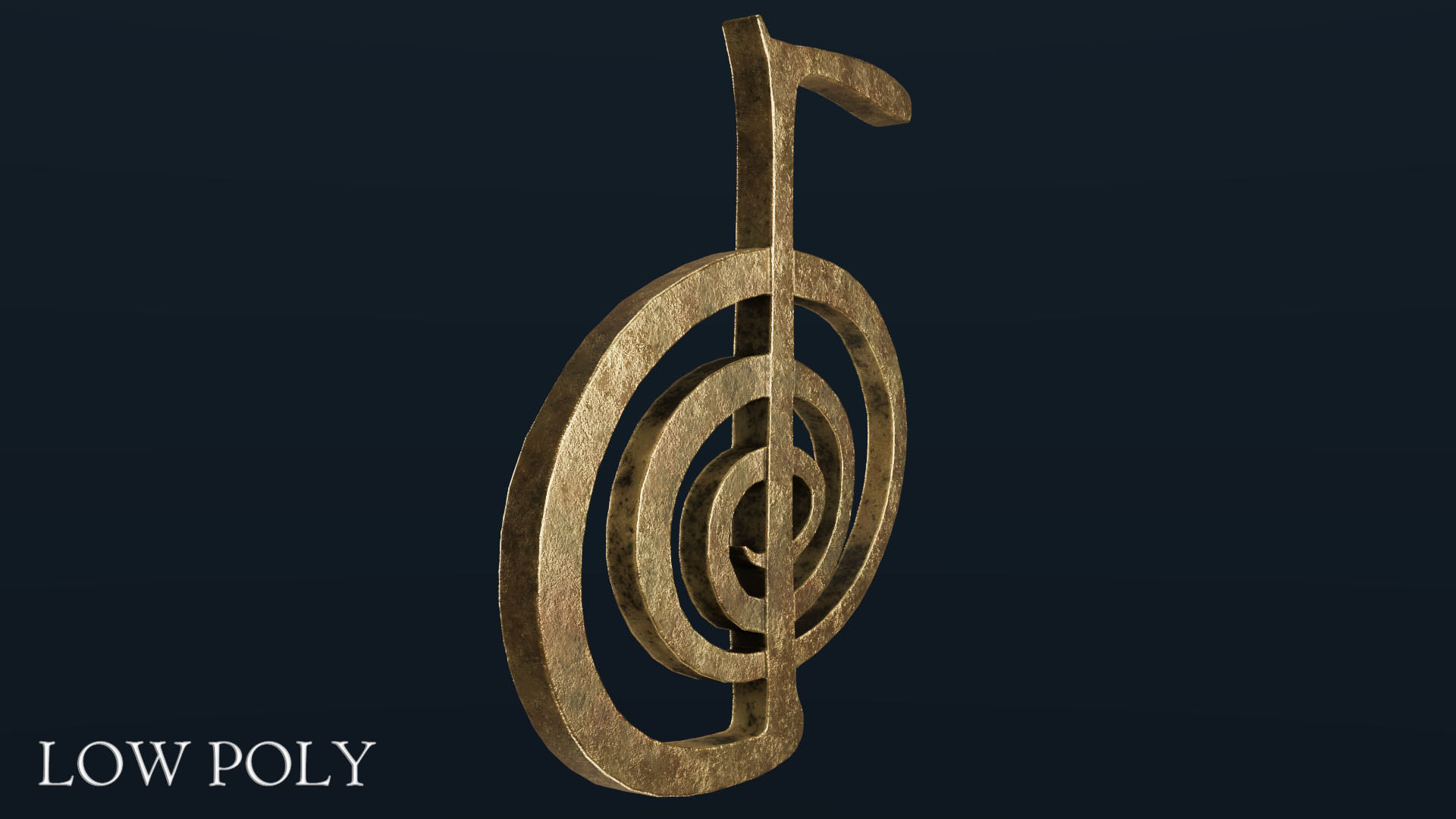 Cho Ku Rei Low-poly 3D model_50