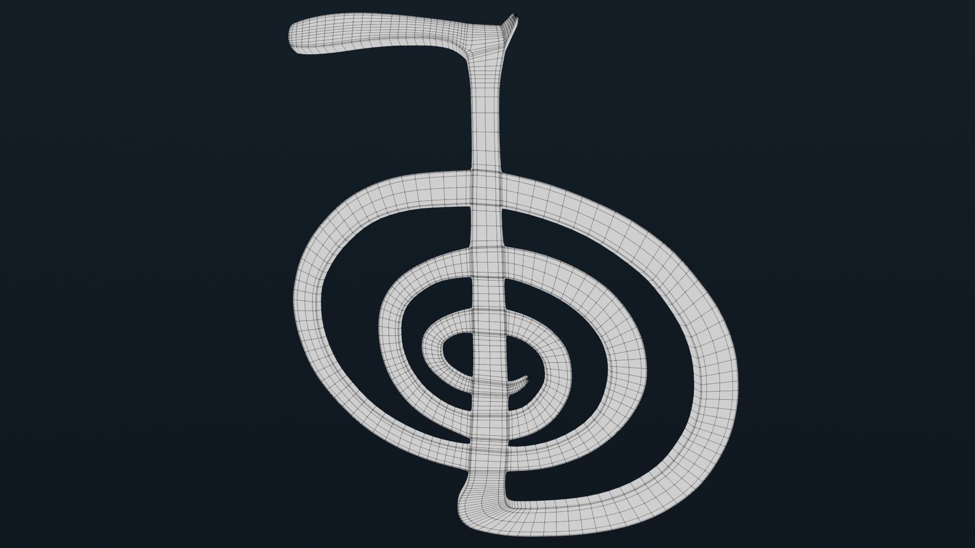 Cho Ku Rei Low-poly 3D model_7