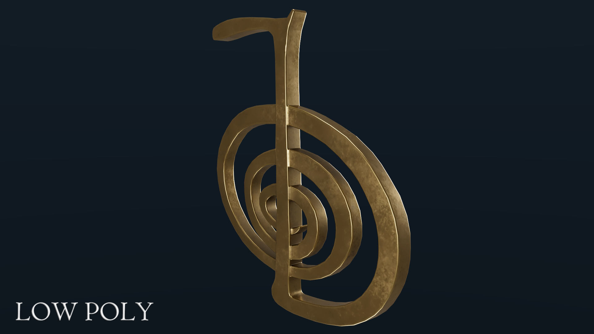 Cho Ku Rei Low-poly 3D model_54