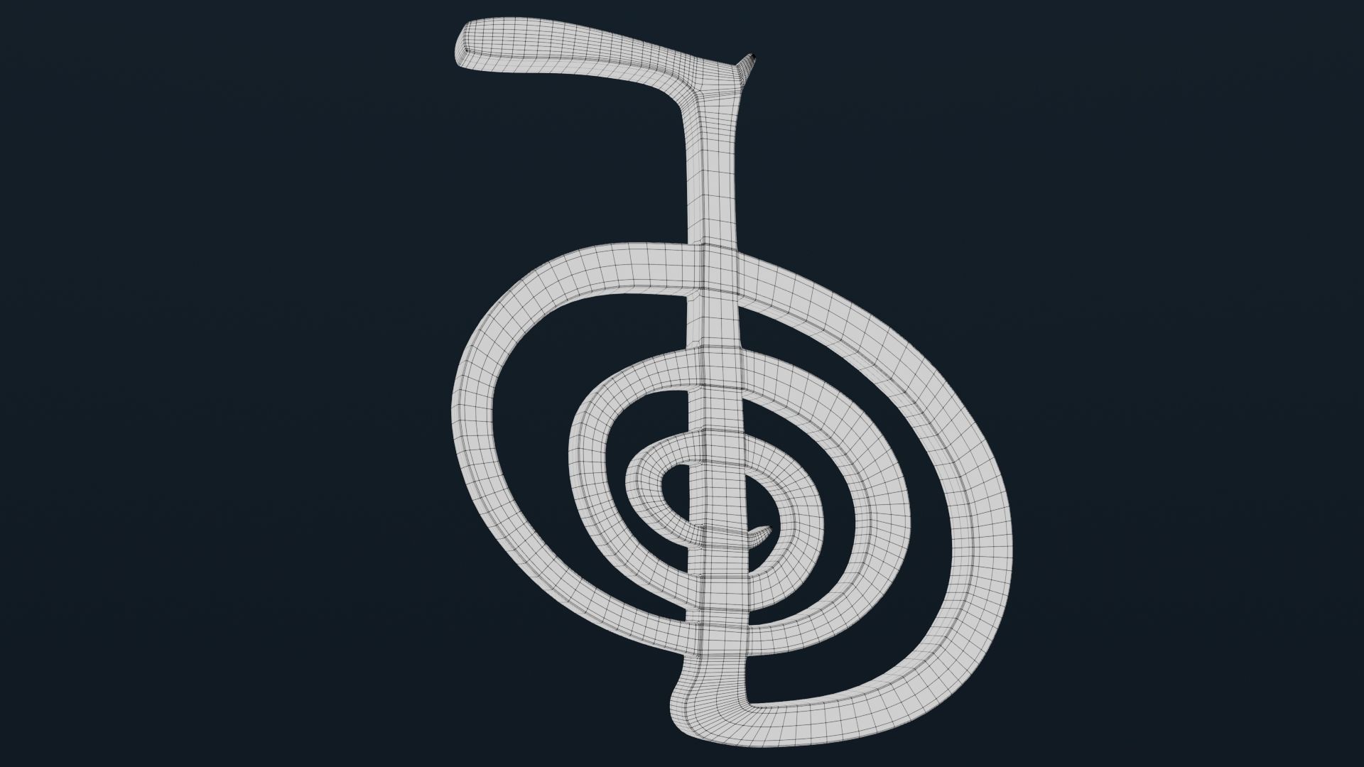 Cho Ku Rei Low-poly 3D model_4