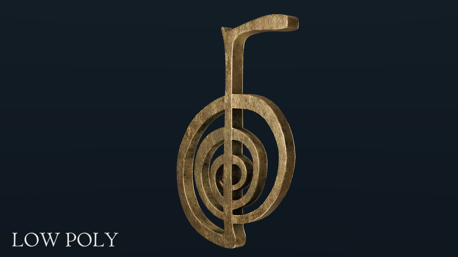 Cho Ku Rei Low-poly 3D model_47