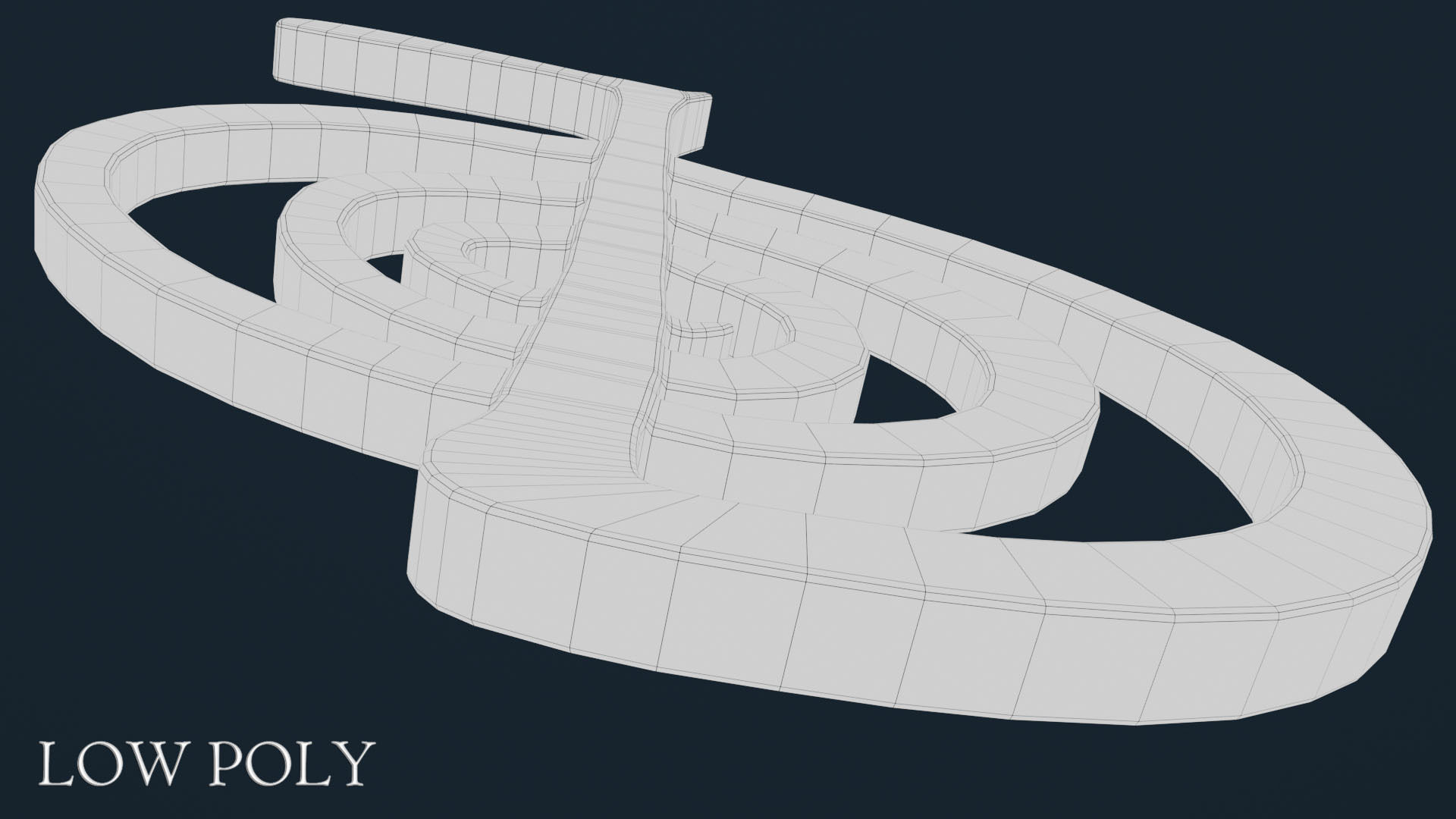 Cho Ku Rei Low-poly 3D model_70