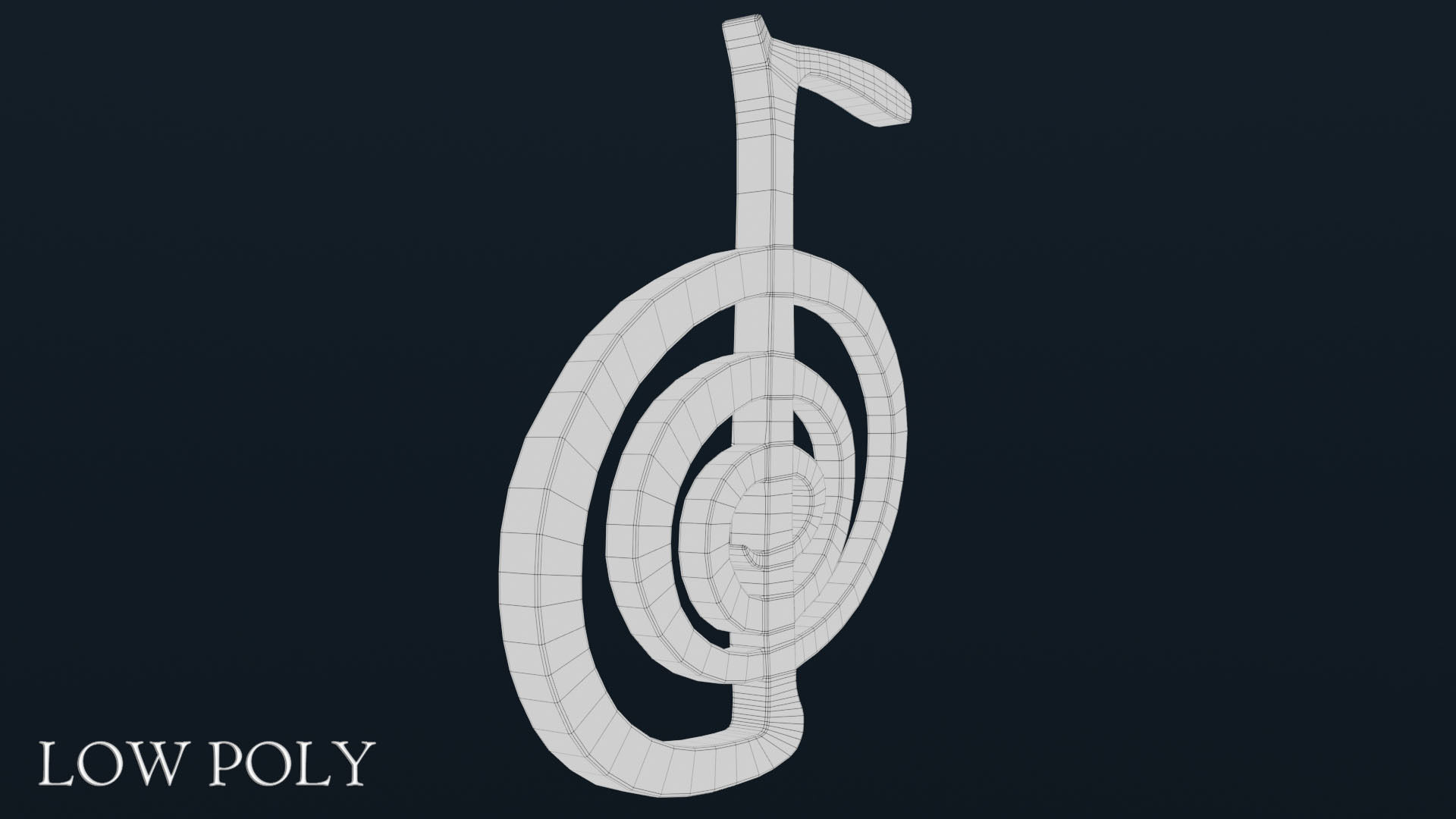 Cho Ku Rei Low-poly 3D model_52