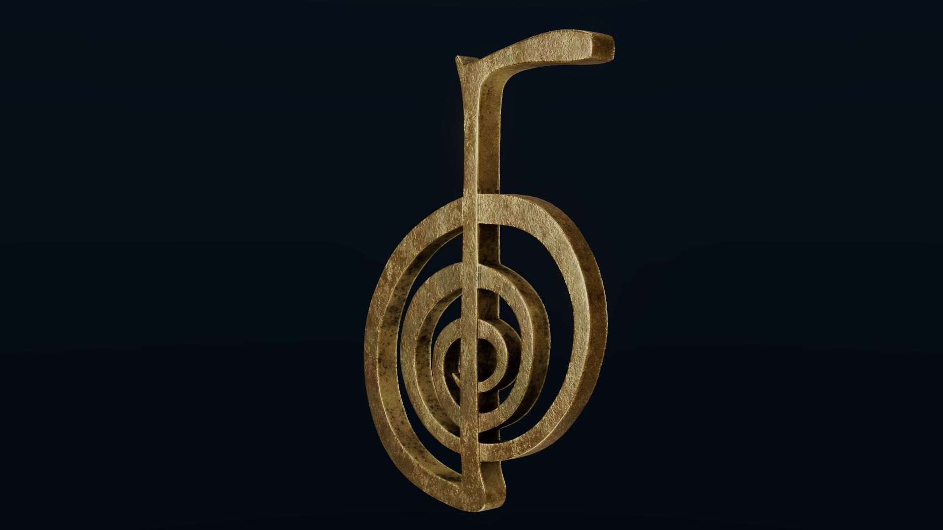 Cho Ku Rei Low-poly 3D model_11