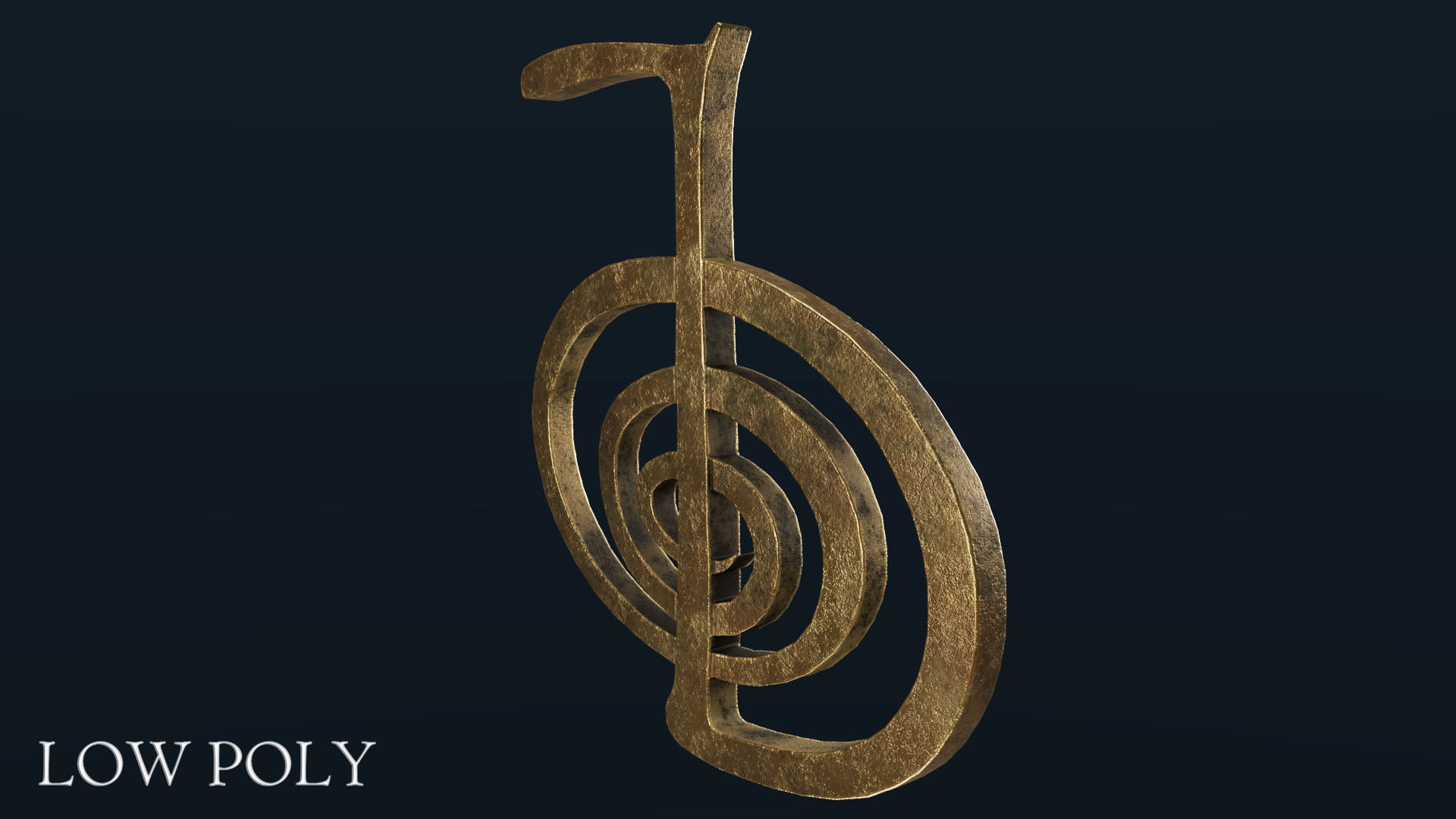 Cho Ku Rei Low-poly 3D model_53