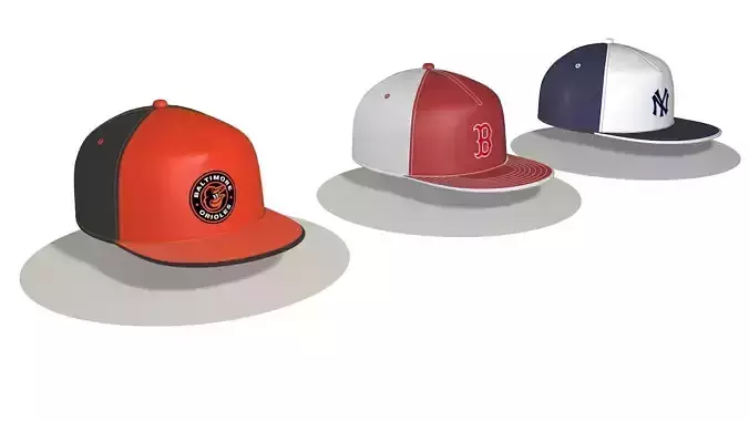 Cap header  Cap-head three textures