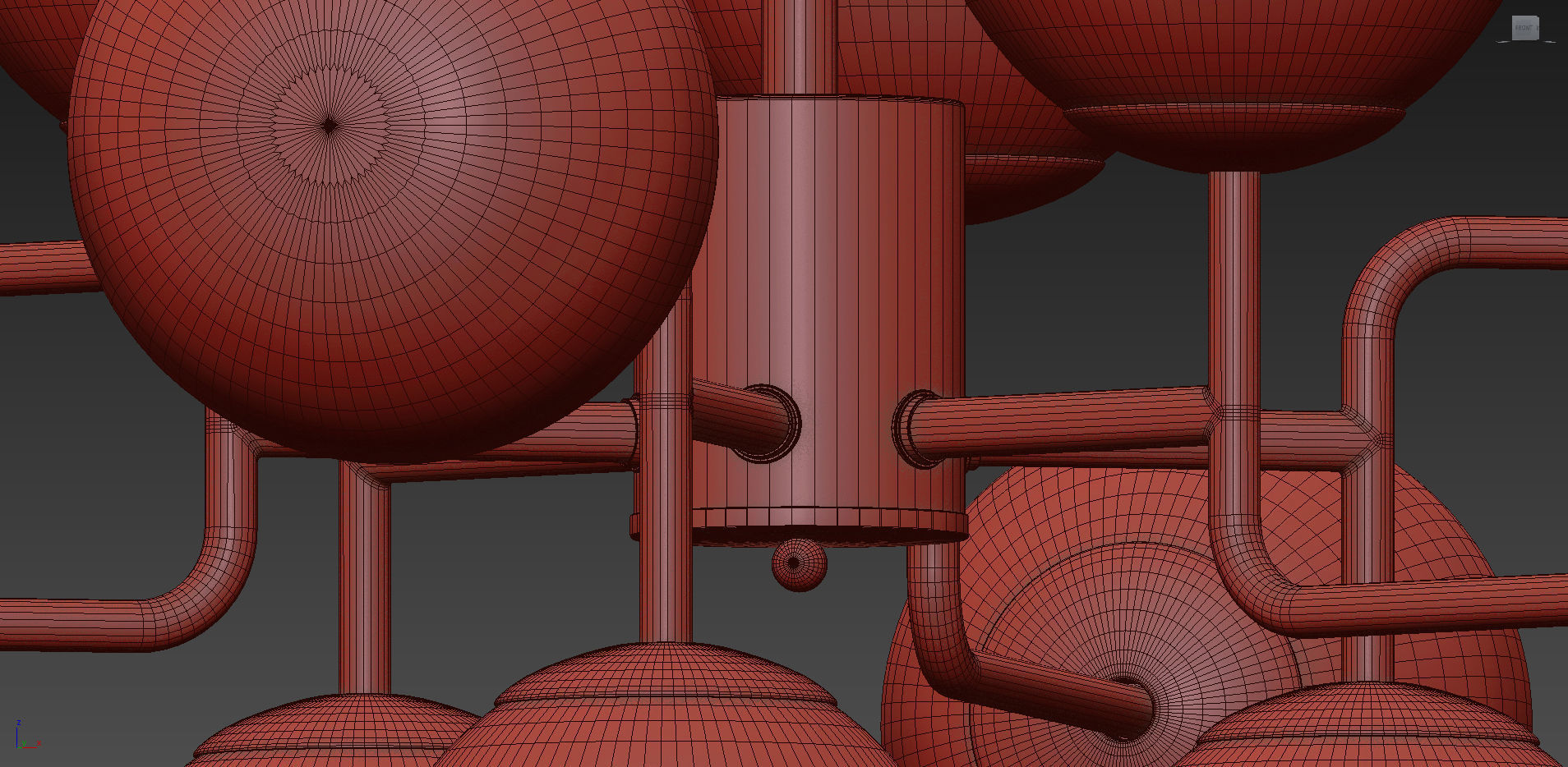 Chandelier Erich from Maytoni Modern 3D model_5