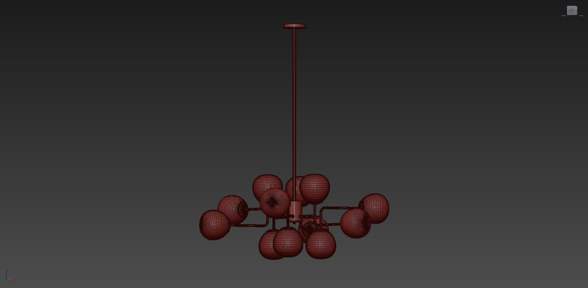 Chandelier Erich from Maytoni Modern 3D model_7