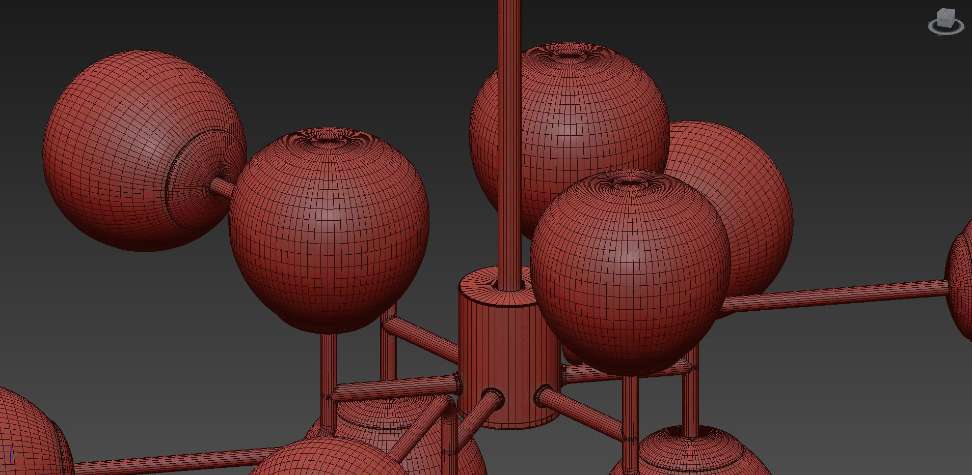 Chandelier Erich from Maytoni Modern 3D model_4