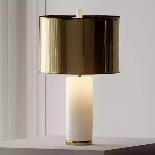 Frosted Marble Table Lamp
