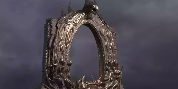 Portal Dantes Hell inferno Doorway 3 