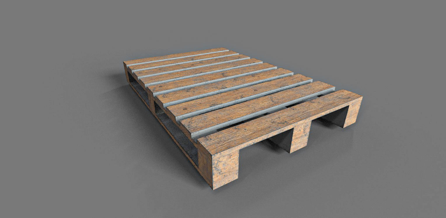 Warehouse lowpoly Bundle VOL 1 Low-poly 3D model_18