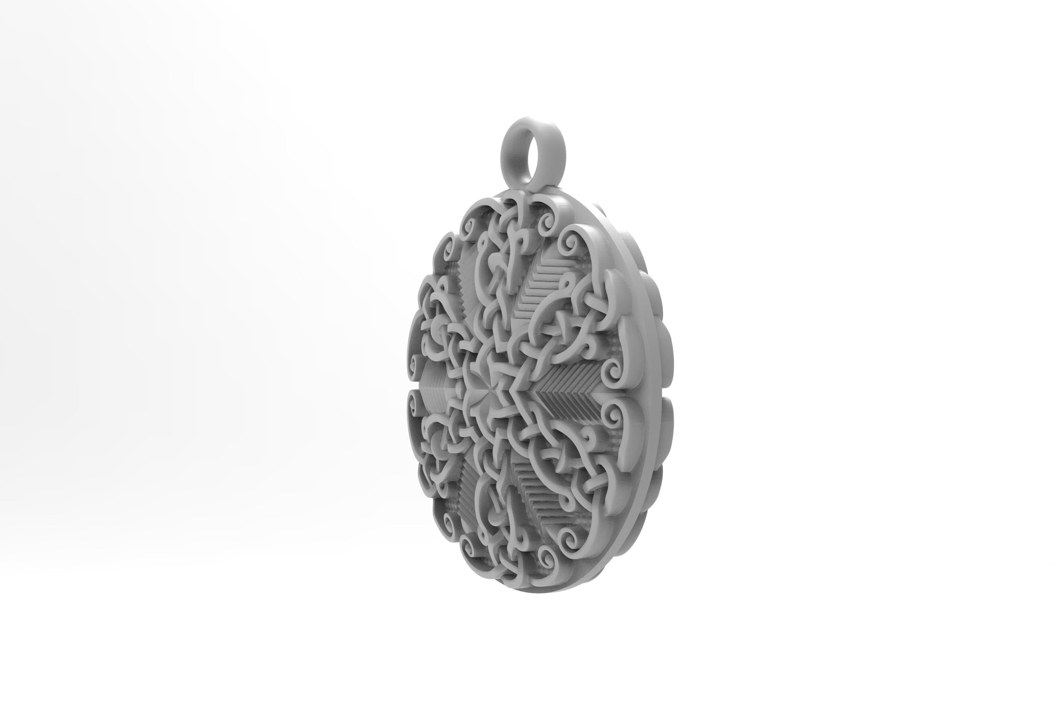 Armenian sun cross 3D print model 3D print model_5