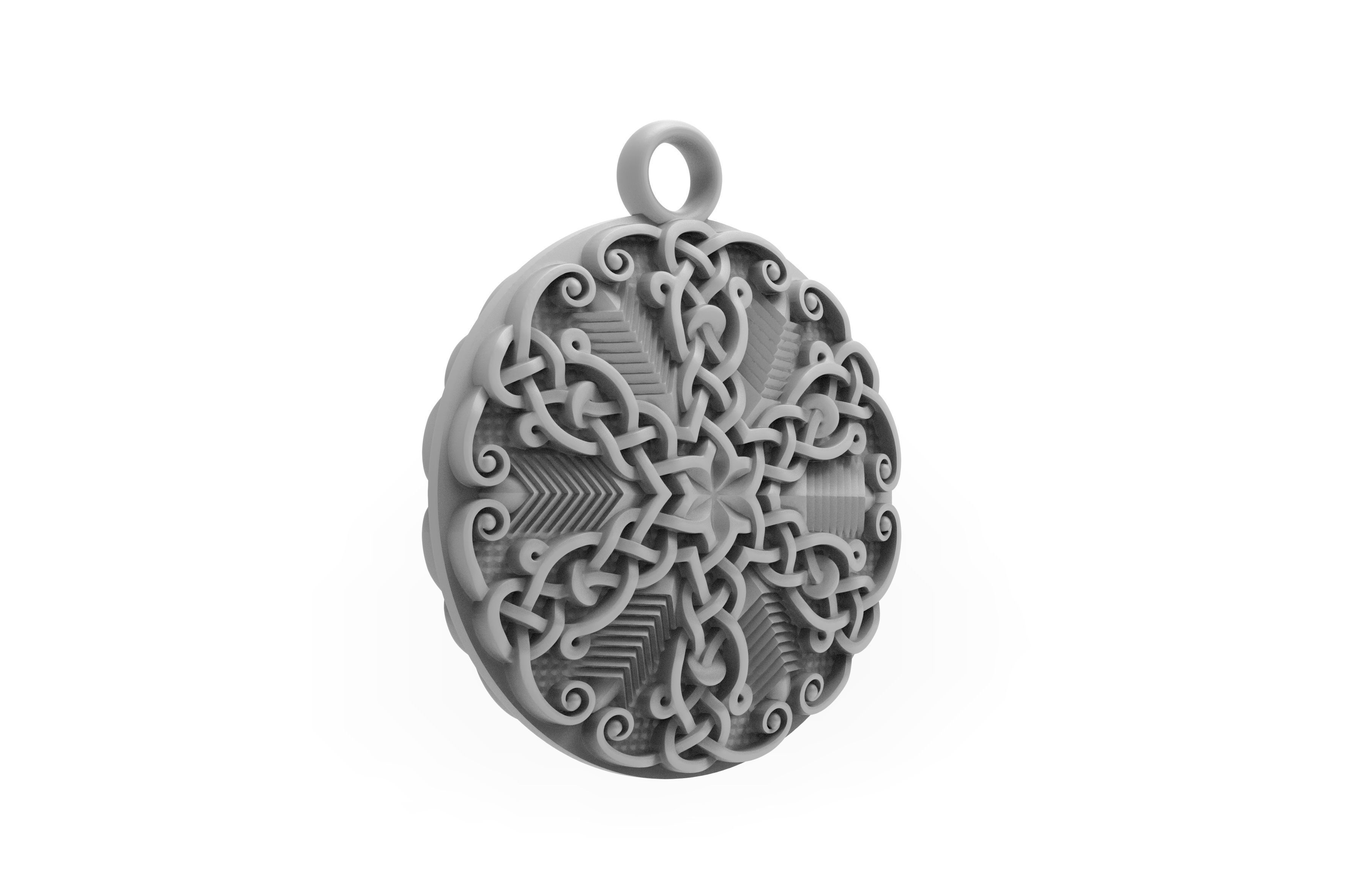 Armenian sun cross 3D print model 3D print model_2