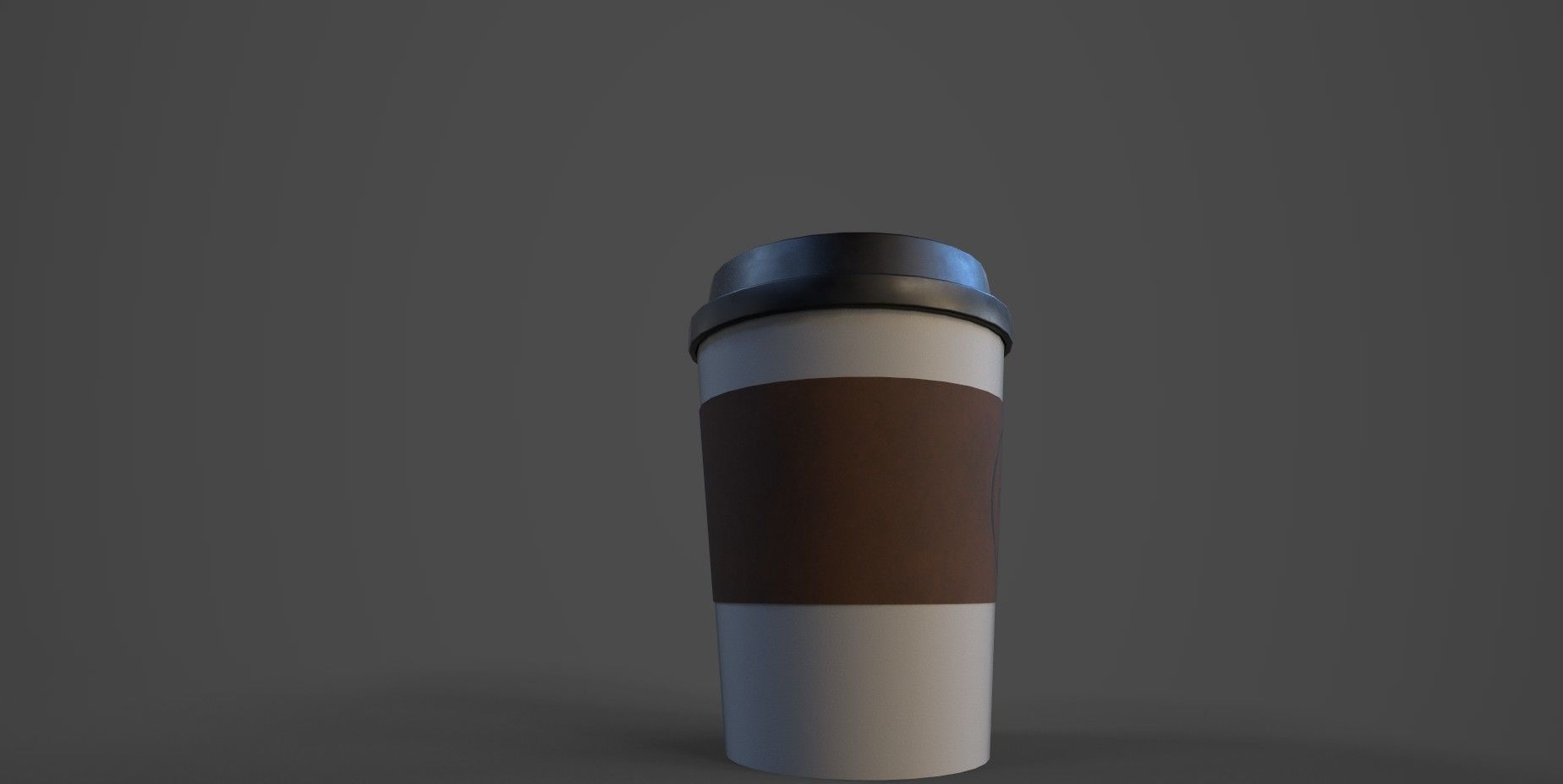 CoffeeCup coffee cup Low-poly 3D model_3