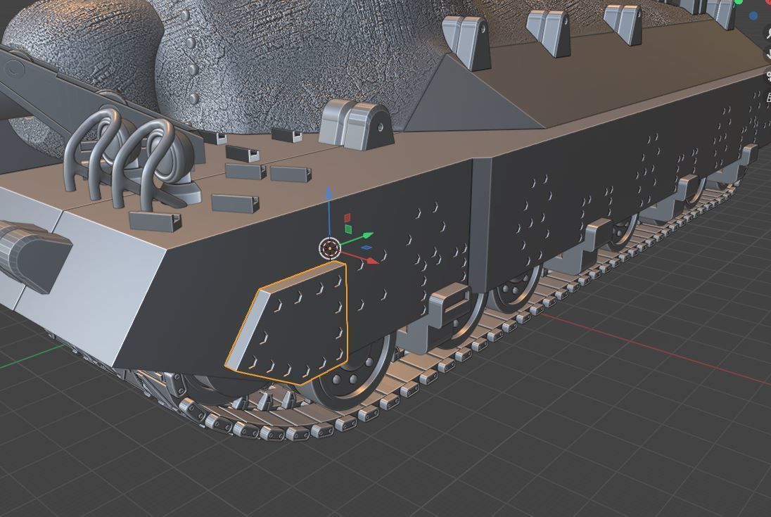 Tanks T95 USA 3D print model_11