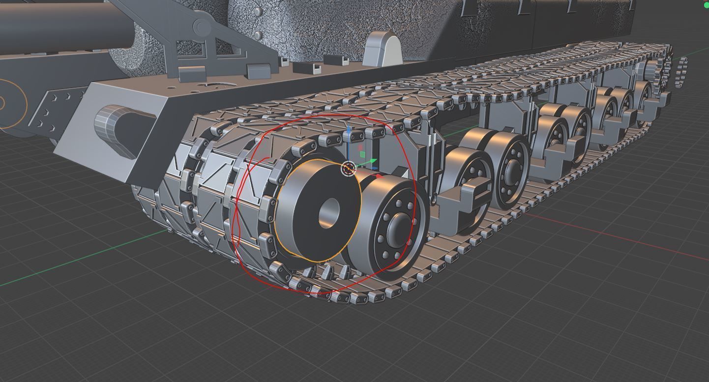 Tanks T95 USA 3D print model_15