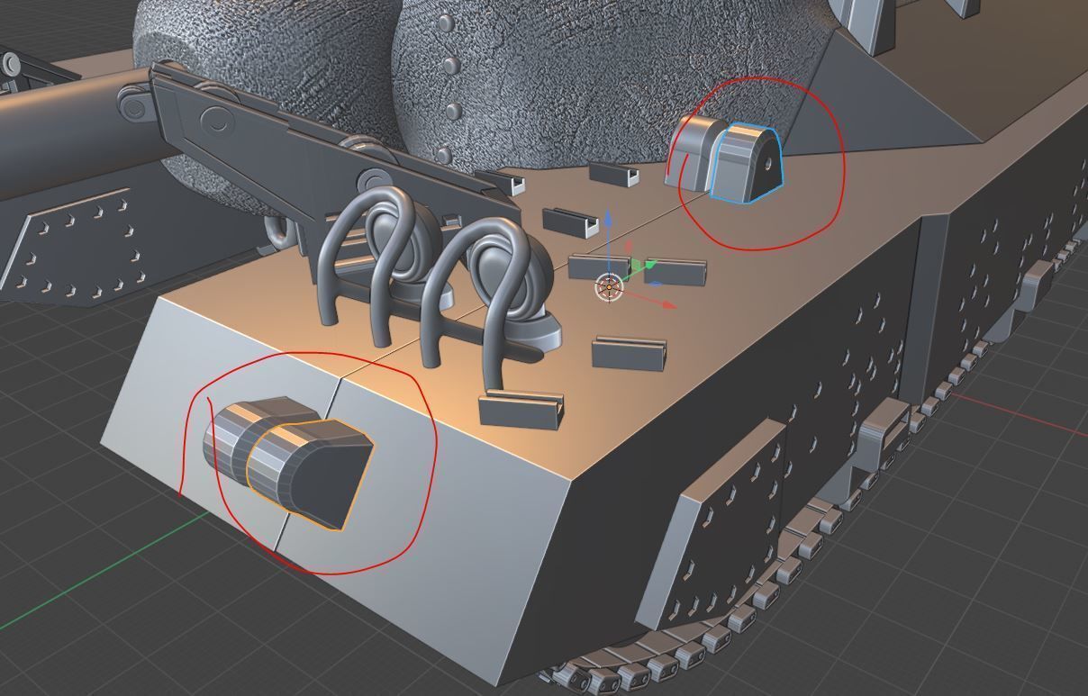 Tanks T95 USA 3D print model_14