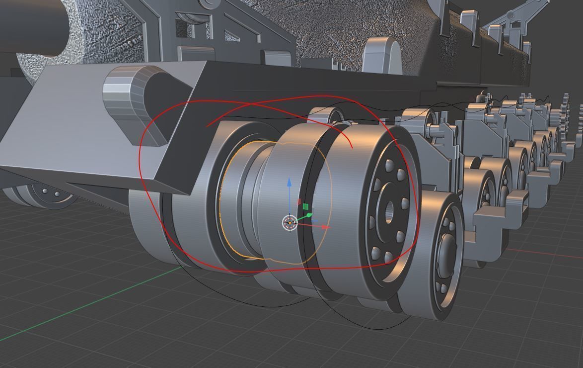 Tanks T95 USA 3D print model_16