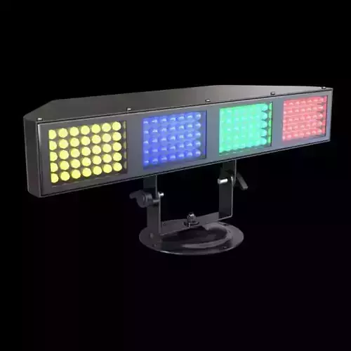 Multicolour Soptlight 3D model