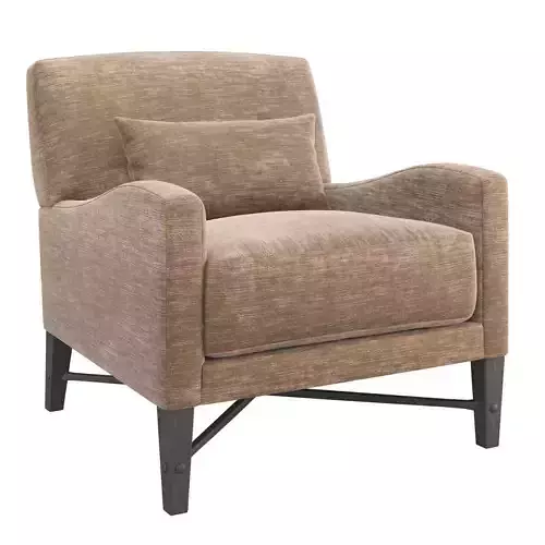 DALIDA LOUNGE CHAIR Low-poly 3D model
