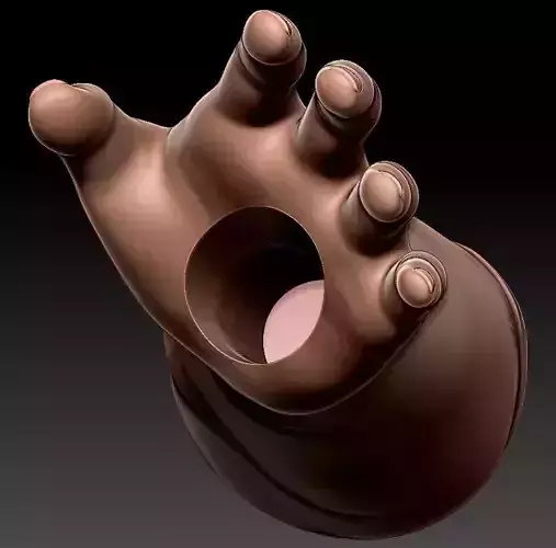 FLOWER HOLDING HAND VASE 2