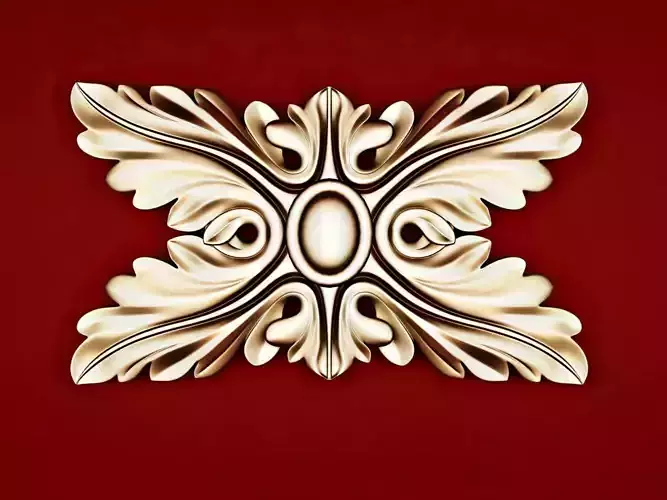 Rosette for CNC  3D model