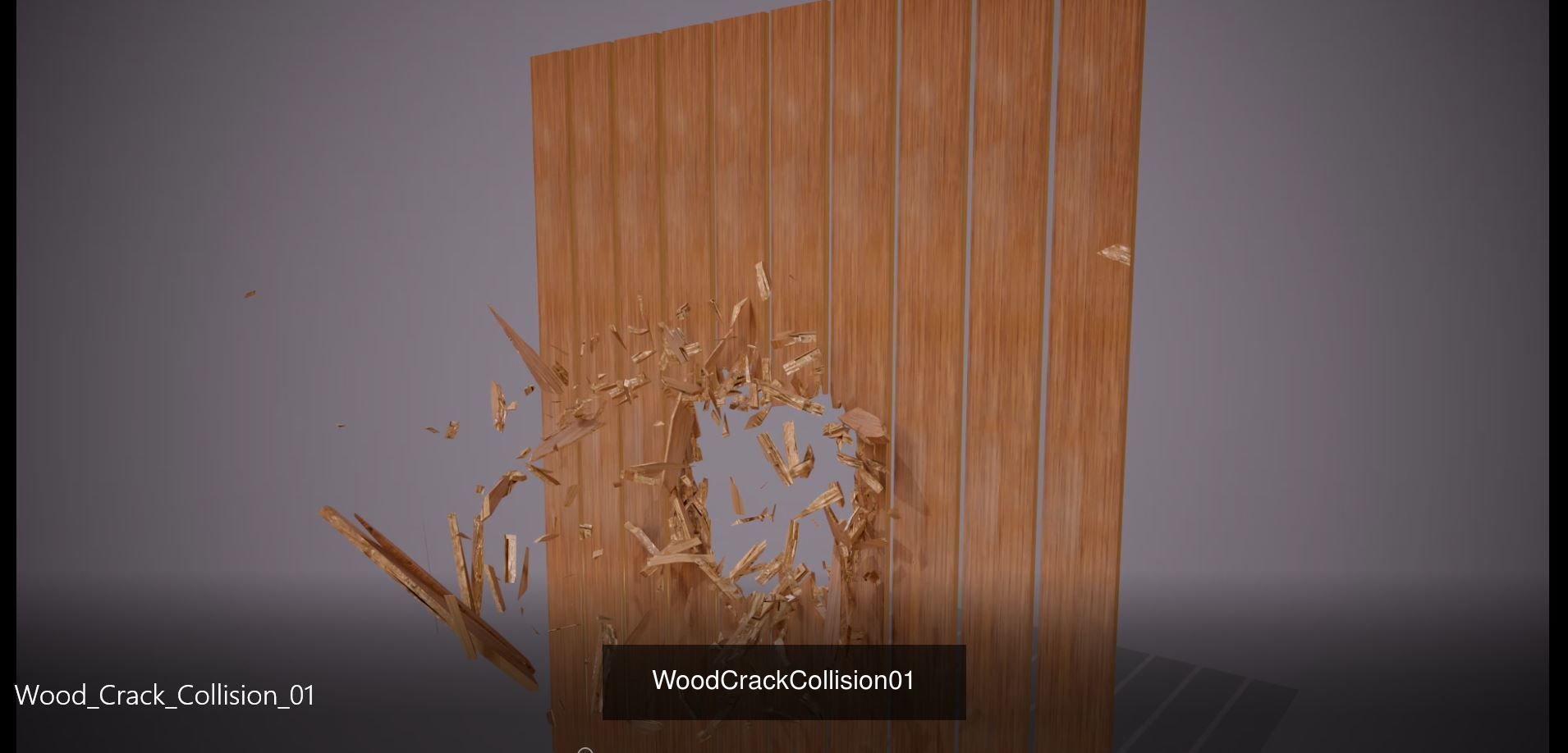 Wood Crack  and debris Pack 3D Model Collection_12