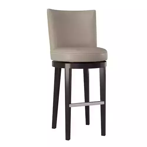 Arudin Round Barstool-680 Low-poly 3D model