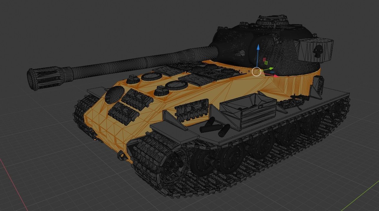 VK 7201 tanks Germany 3D print model_18