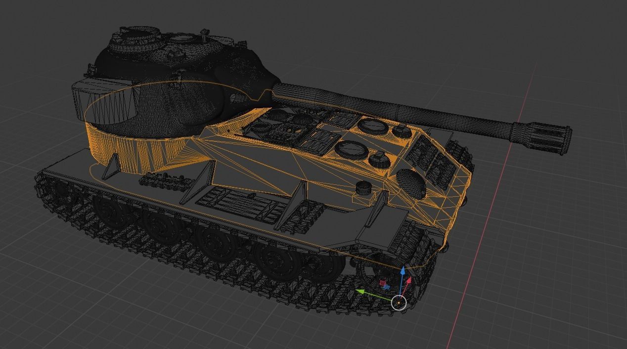 VK 7201 tanks Germany 3D print model_19
