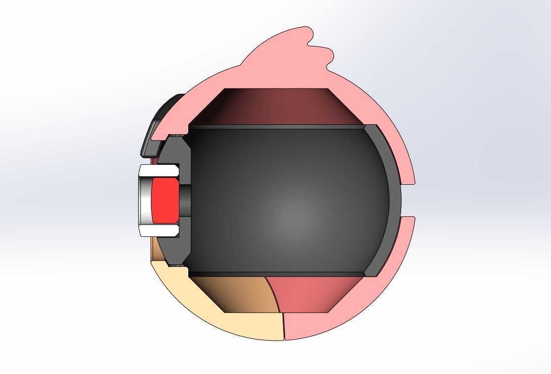 Angry bird Red orb 3D print model_21