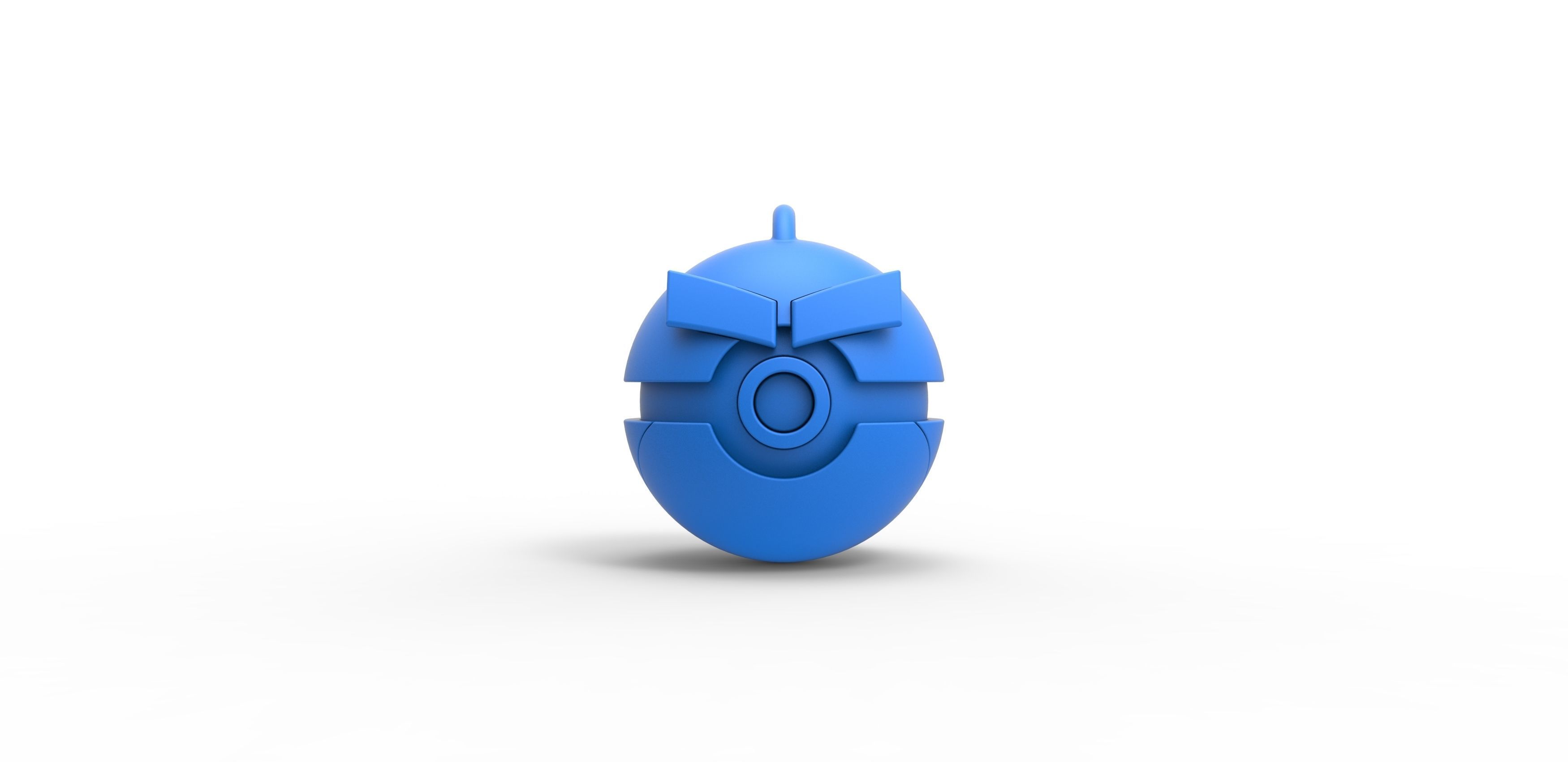 Angry bird Red orb 3D print model_10