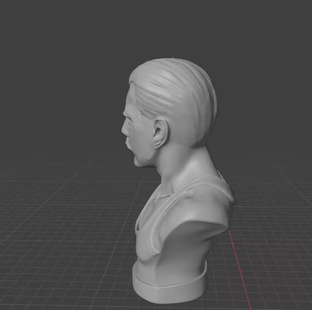 Freddie Mercury 3D print model_2