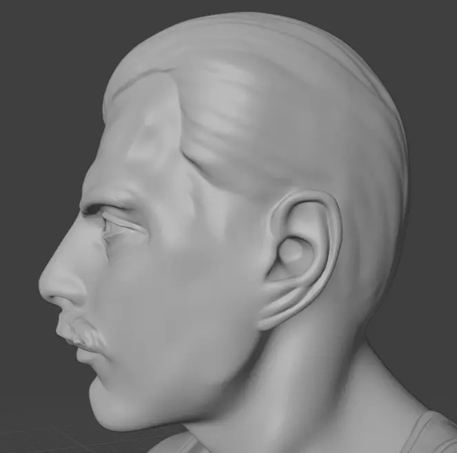 Freddie Mercury 3D print model_14
