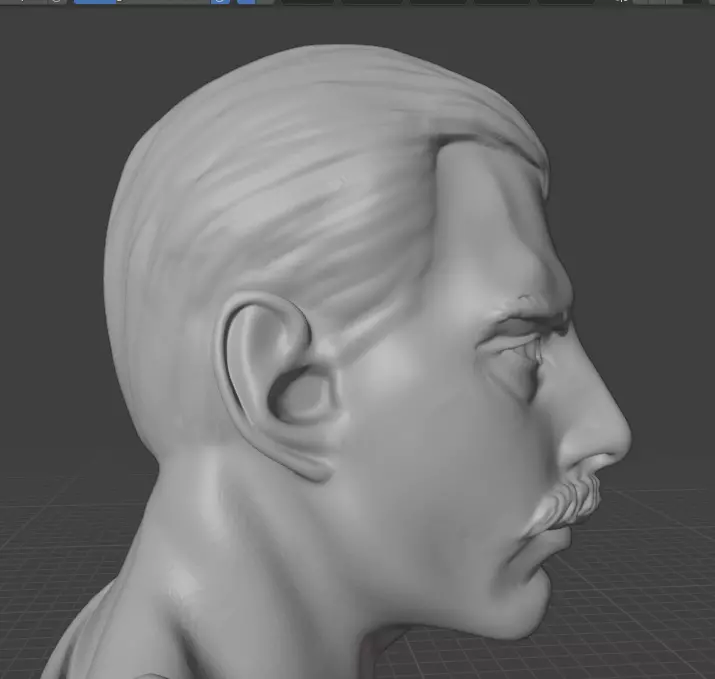 Freddie Mercury 3D print model_15