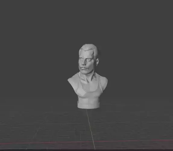 Freddie Mercury   3D print model
