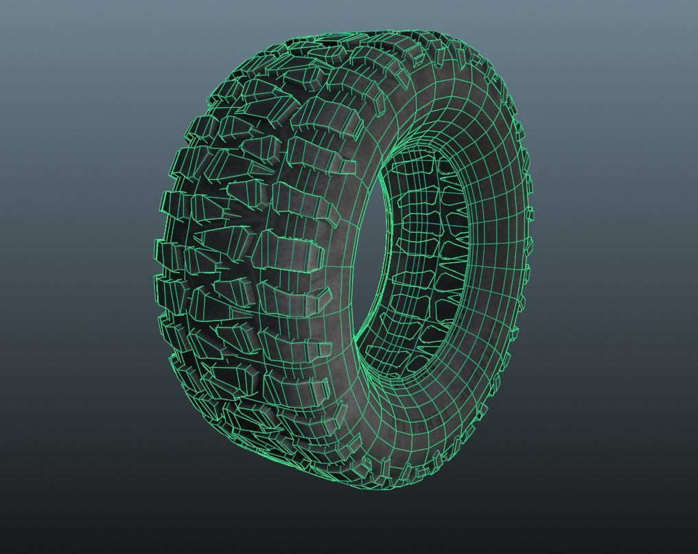 NITTO MUD GRAPPLER 3D model_5