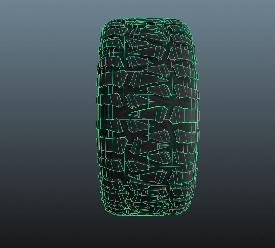 NITTO MUD GRAPPLER 3D model_6